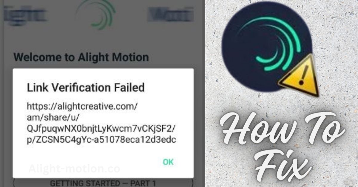 How To Fix Alight Motion Mod Apk Errors